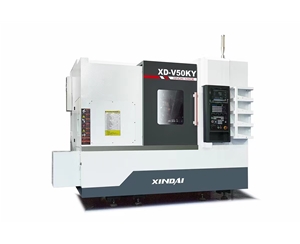 XD-50KY動力刀塔尾頂機（動力刀塔、帶Y軸、帶尾座）新代系統22TB-E  （（52刀塔尾座機—X軸行程500mm Z軸大行程500mm）